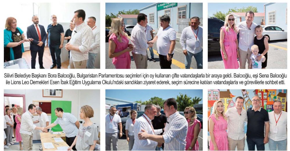 Balcıoğlu, oy kullanan çifte vatandaşları ziyaret etti