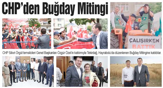 CHP’den Buğday Mitingi