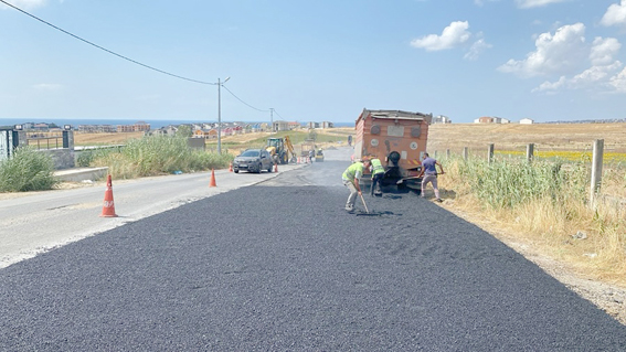 Yol bakım ve onarım çalışmaları devam ediyor