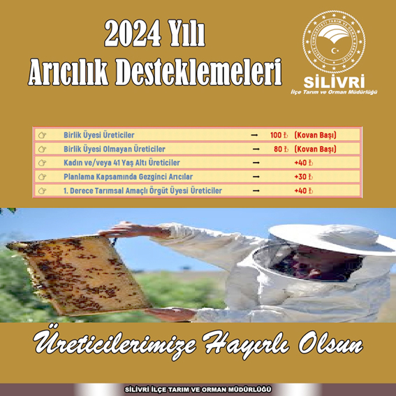 2024 yılı Arıcılık desteklemeleri