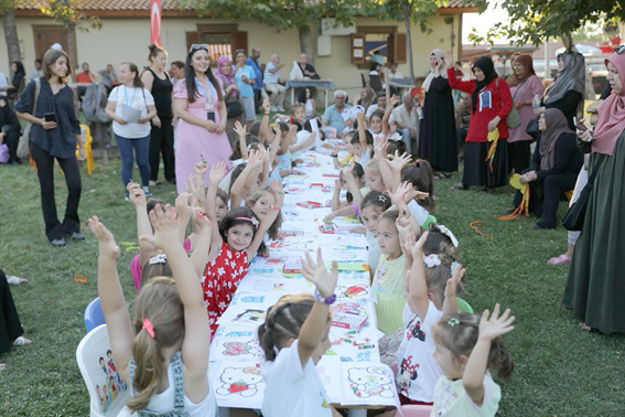 Selimpaşalı çocuklar etkinlikte buluştu