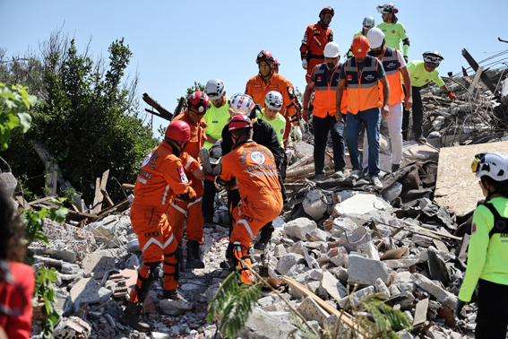 Marmara Depremi'nin 25. yılında Silivri’de deprem tatbikatı