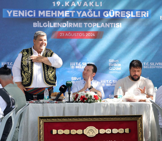 GÜREŞ AĞASI ŞENOL FİDAN'DAN DAVET: 'Tüm halkımızı güreşlere bekliyoruz'