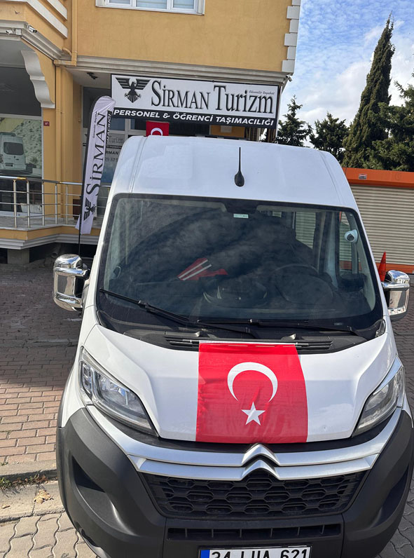 Sirman Turizm’den güvenli ve kaliteli servis hizmeti