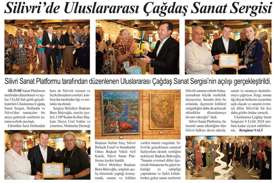 Silivri’de Uluslararası Çağdaş Sanat Sergisi