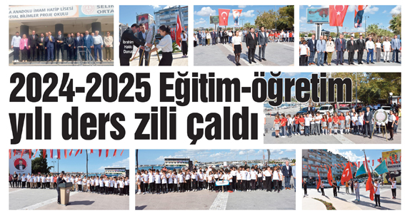 2024-2025 Eğitim-öğretim yılı ders zili çaldı