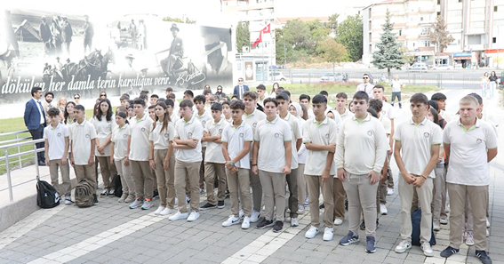 Tarım Lisesi öğrencileri yeni öğretim yılına merhaba dedi