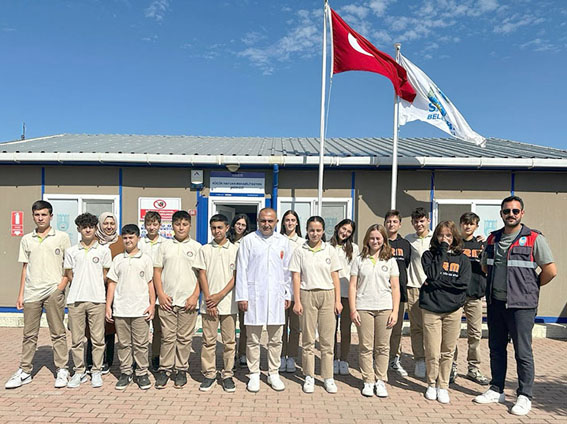 Tarım Lisesi’nden Küçük Hayvan Rehabilitasyon Merkezi’ne ziyaret