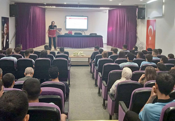 Yusuf Sarıbekir Lisesi’nde İlk Yardım Semineri düzenlendi