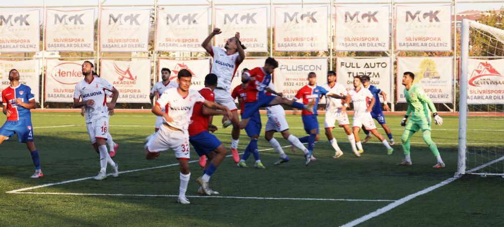 Silivri’yi biraz hakem biraz da kendi siniri doğradı 1-2