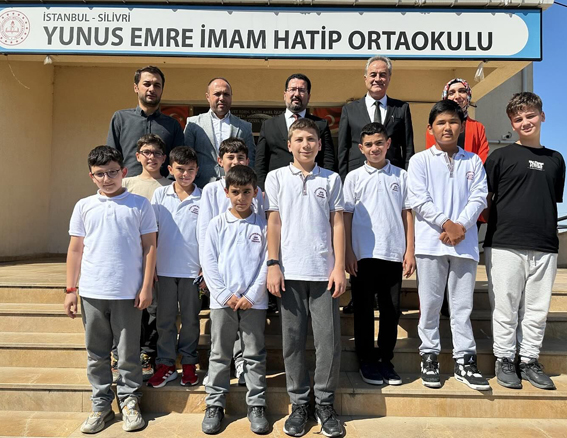 İlçe Milli Eğitim Müdürünün okul ziyaretleri sürüyor