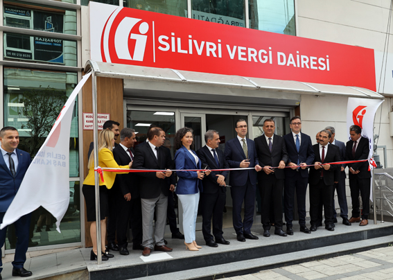 Silivri Vergi Dairesi yeni yerinde hizmete başladı