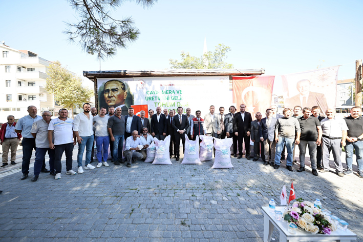 Çayır Mera ve Yem Bitkileri Üretiminin Geliştirilmesi Projesi start verdi