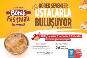 14. Ortaköy Börek Festivali başlıyor