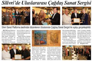 Silivri’de Uluslararası Çağdaş Sanat Sergisi